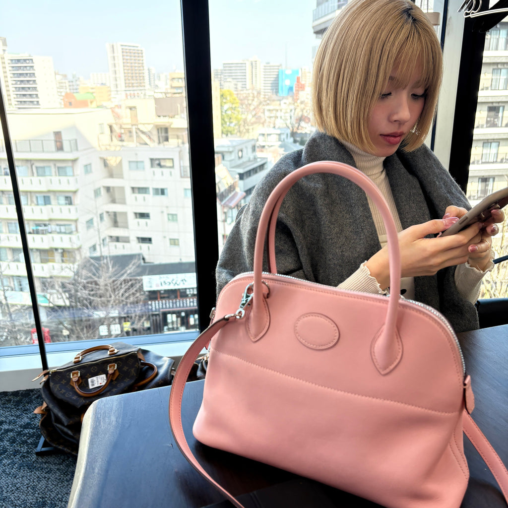 Bold in Pink: Hermès Bolide 27 Rose Azalée