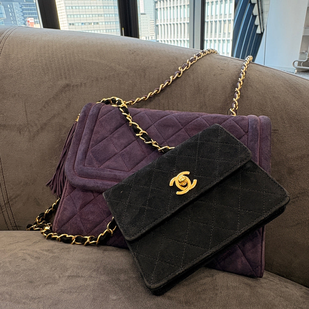 Deep Plum Chanel Vintage
