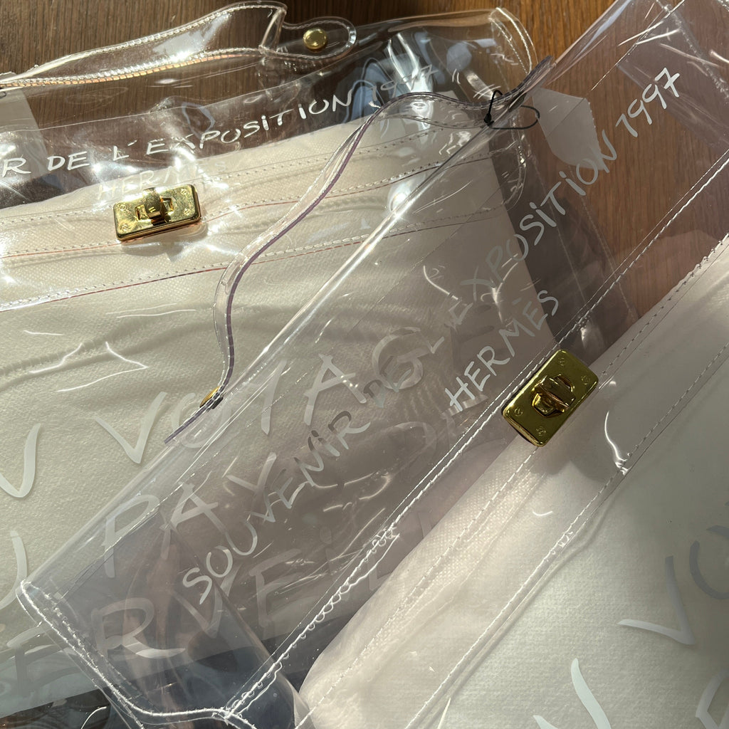 The Hermes Vinyl Kelly: The Ultimate Clear Luxury Bag for Summer
