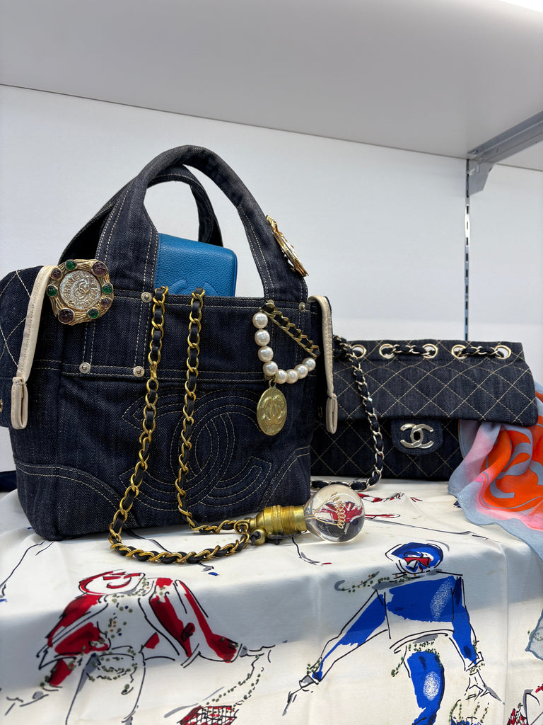 Chanel Vintage Denim Bags – Timeless Icons in Casual Luxury
