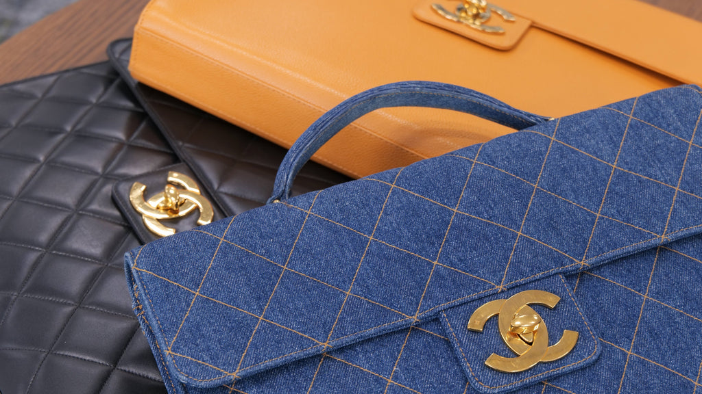 A Chanel bag that fits a laptop