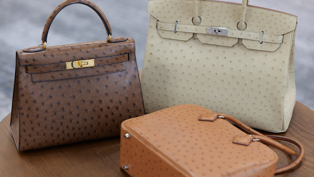 Discover the Chicest Hermès Ostrich Bags of the Season