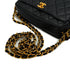 VINTAGE CHANEL MATERASSE CHAIN SHOULDER BAG BLACK CAVIAR SKIN GOLD HARDWARE 90343331