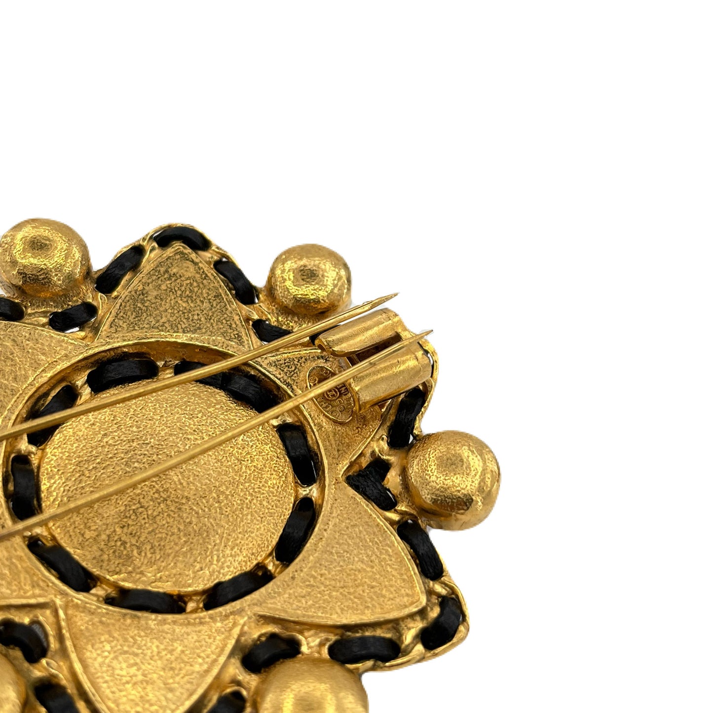 CHANEL VINTAGE BROOCH COLOR STONE ACCESSORY 95A 90217269