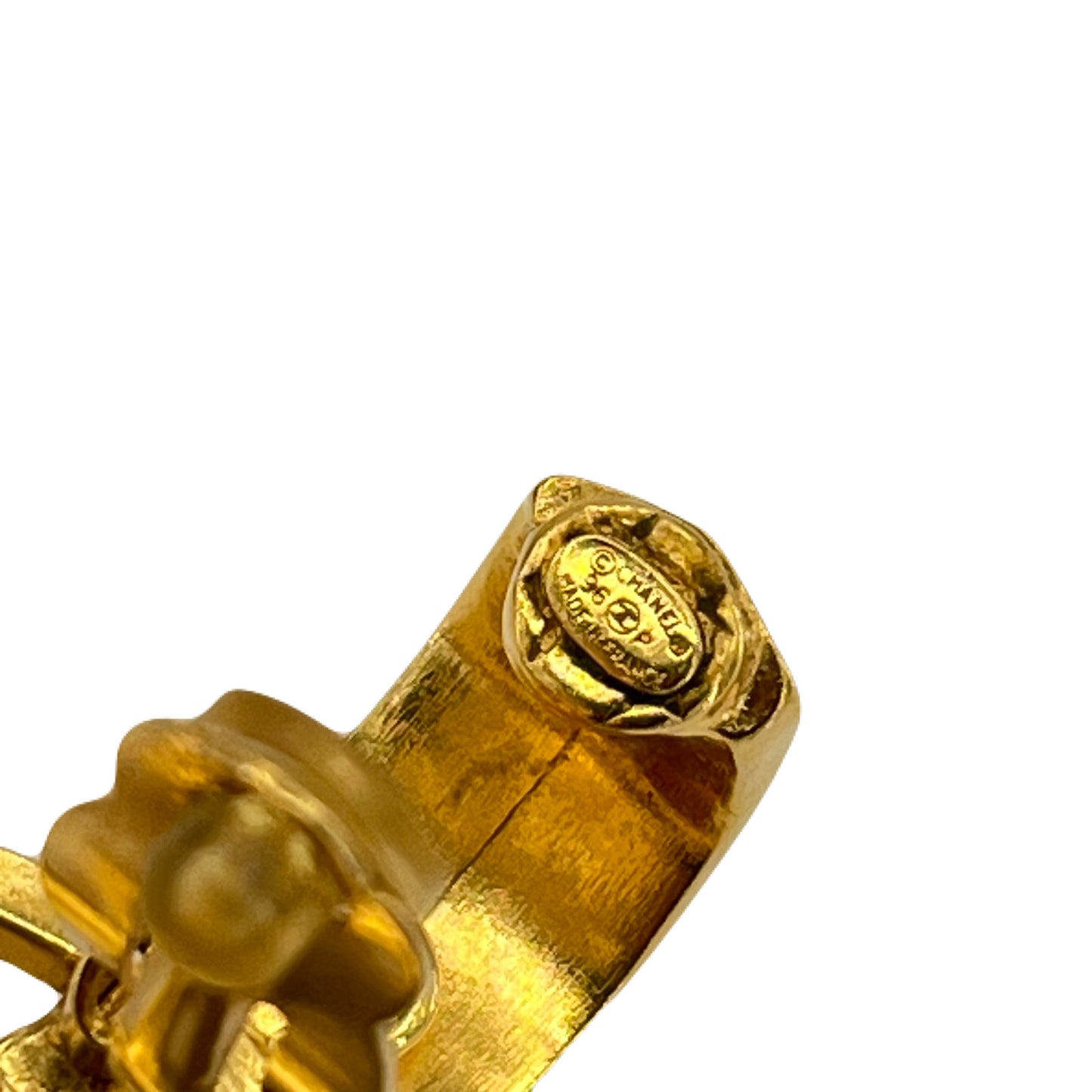 CHANEL VINTAGE EARRINGS COCOMARK ACCESSORY 96P 90260444