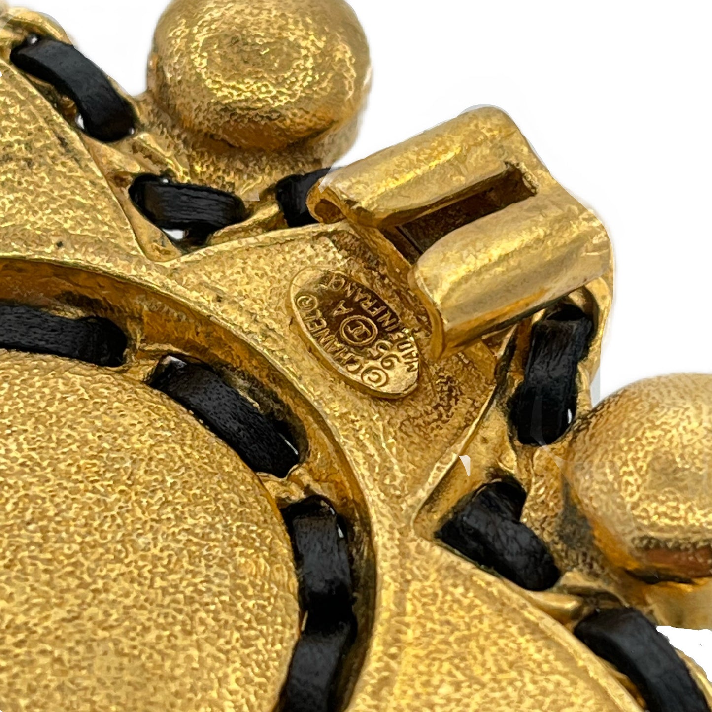 CHANEL VINTAGE BROOCH COLOR STONE ACCESSORY 95A 90198469