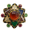 CHANEL VINTAGE BROOCH COLOR STONE ACCESSORY 95A 90198469 - PURPOSE