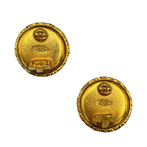 CHANEL VINTAGE EARRINGS COCOMARK FAUX PEARL ACCESSORY 93P 90217378 - PURPOSE