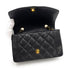 CHANEL VINTAGE DIANA SMALL CHAIN SHOULDER BAG BLACK CAVIAR SKIN 90181759 - PURPOSE