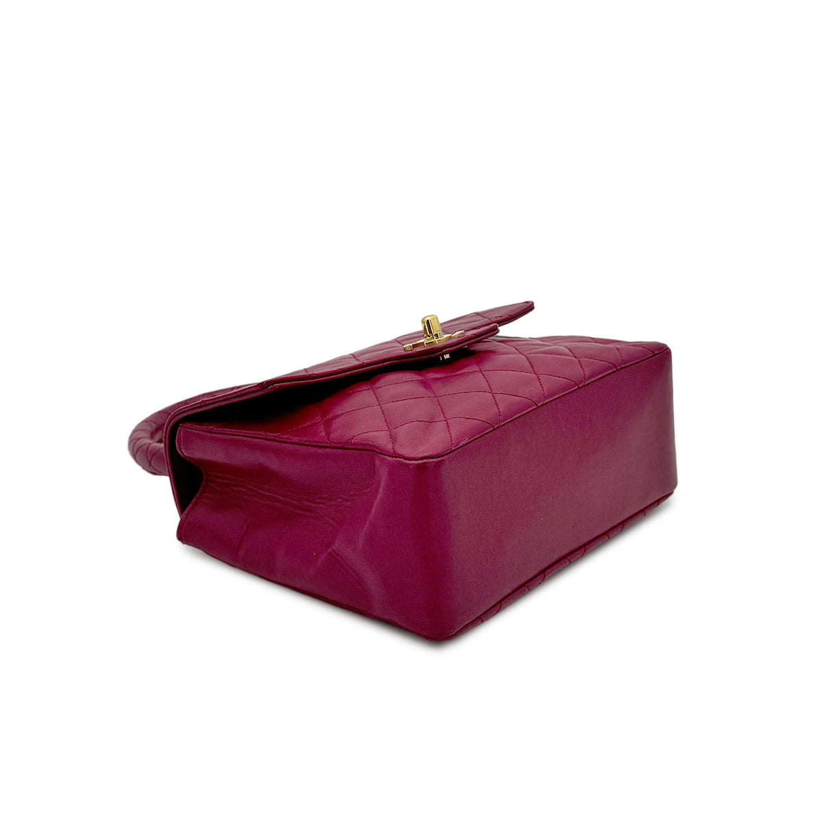 CHANEL VINTAGE HAND BAG PINK LAMB SKIN 90185101