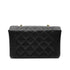 CHANEL VINTAGE DIANA SMALL CHAIN SHOULDER BAG BLACK CAVIAR SKIN 90190799 - PURPOSE