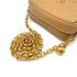 CHANEL VINTAGE BIJOU CHAIN SHOULDER BAG BEIGE CAVIAR SKIN 90198105
