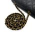 CHANEL VINTAGE DIANA SMALL CHAIN SHOULDER BAG BLACK CAVIAR SKIN 90201171 - PURPOSE