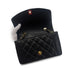 CHANEL VINTAGE DIANA SMALL CHAIN SHOULDER BAG BLACK CAVIAR SKIN 90201171 - PURPOSE