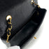 CHANEL VINTAGE DIANA SMALL CHAIN SHOULDER BAG BLACK CAVIAR SKIN 90201171 - PURPOSE