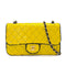 CHANEL VINTAGE CHAIN SHUOLDER BAG BYCOLOR YELLOW BLACK SEQUINS CANVAS 90201185 - PURPOSE