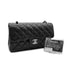 CHANEL CLASSIC FLAP SMALL CHAIN SHOULDER BAG BLACK CAVIAR SKIN SHW 90202733 - PURPOSE