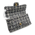 CHANEL VINTAGE PARENT-CHILD BAG PARENT ONLY BLACK TWEED × SEQUIN 90204188 - PURPOSE