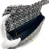 CHANEL VINTAGE PARENT-CHILD BAG PARENT ONLY BLACK TWEED × SEQUIN 90204188 - PURPOSE
