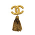 CHANEL VINTAGE BROOCH COCOMARK FRINGE ACCESSORY 93A 90207771 - PURPOSE