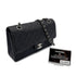 CHANEL VINTAGE CLASSIC FLAP MEDIUM CHAIN SHOULDER BAG BLACK CAVIAR SKIN SHW 90207860 - PURPOSE