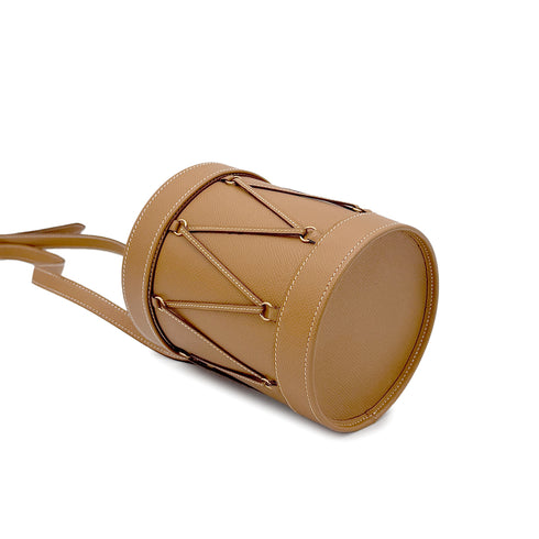 HERMES TAMBLE GOLD COUCHEVEL SHOULDER BAG 〇S 90208964 - PURPOSE