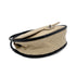 CHANEL HULA HOOP CROSS HAND BAG BEIGE BLACK LAMB SKIN 90208969 - PURPOSE