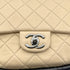 CHANEL HULA HOOP CROSS HAND BAG BEIGE BLACK LAMB SKIN 90208969 - PURPOSE
