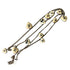 CHANEL VINTAGE NECKLACE HEART MOTIF CAMELLIA ACCESSORY 06P 90208979 - PURPOSE