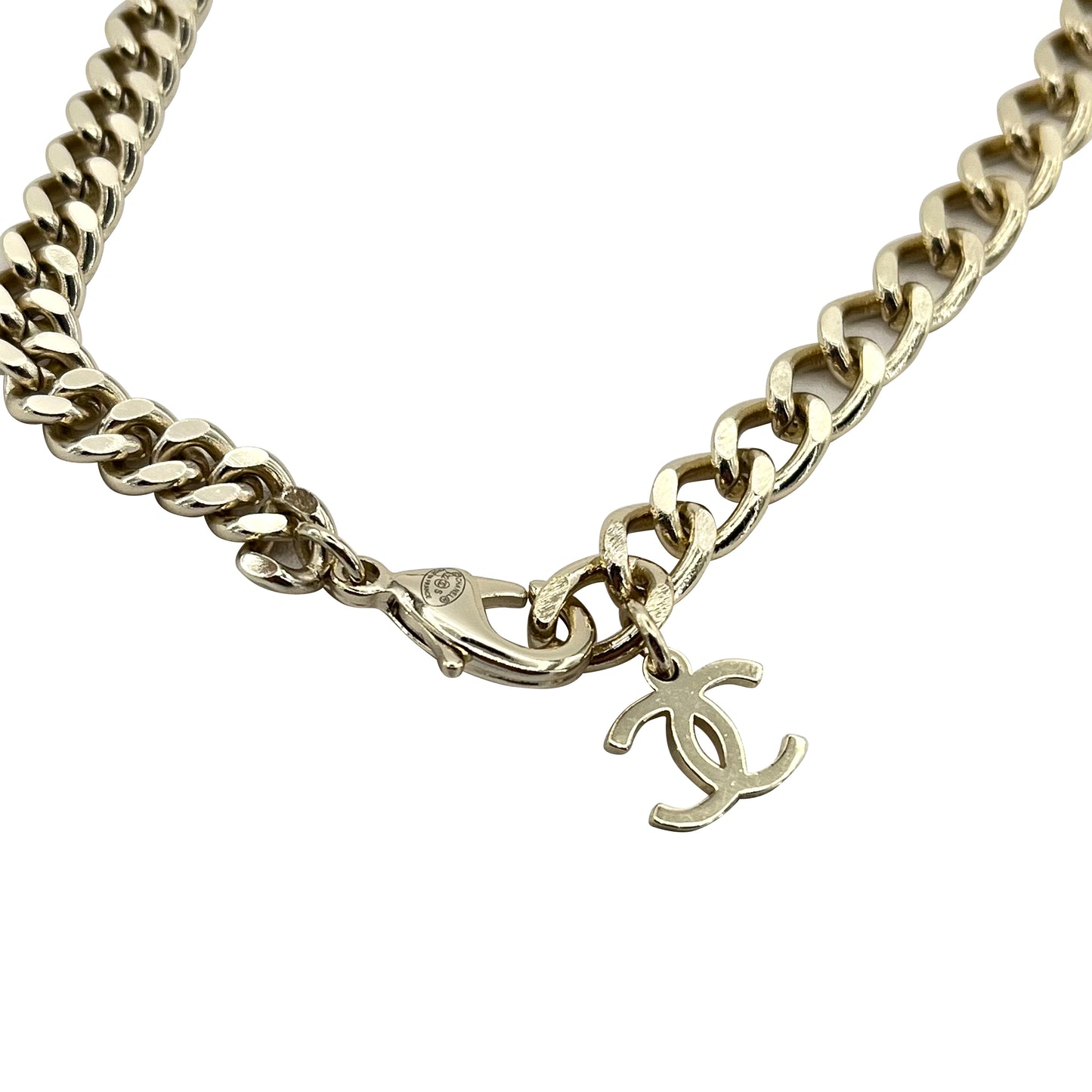 CHANEL NECKLACE COCOMARK RHINESTONE ACCESSORY A22S 90210917