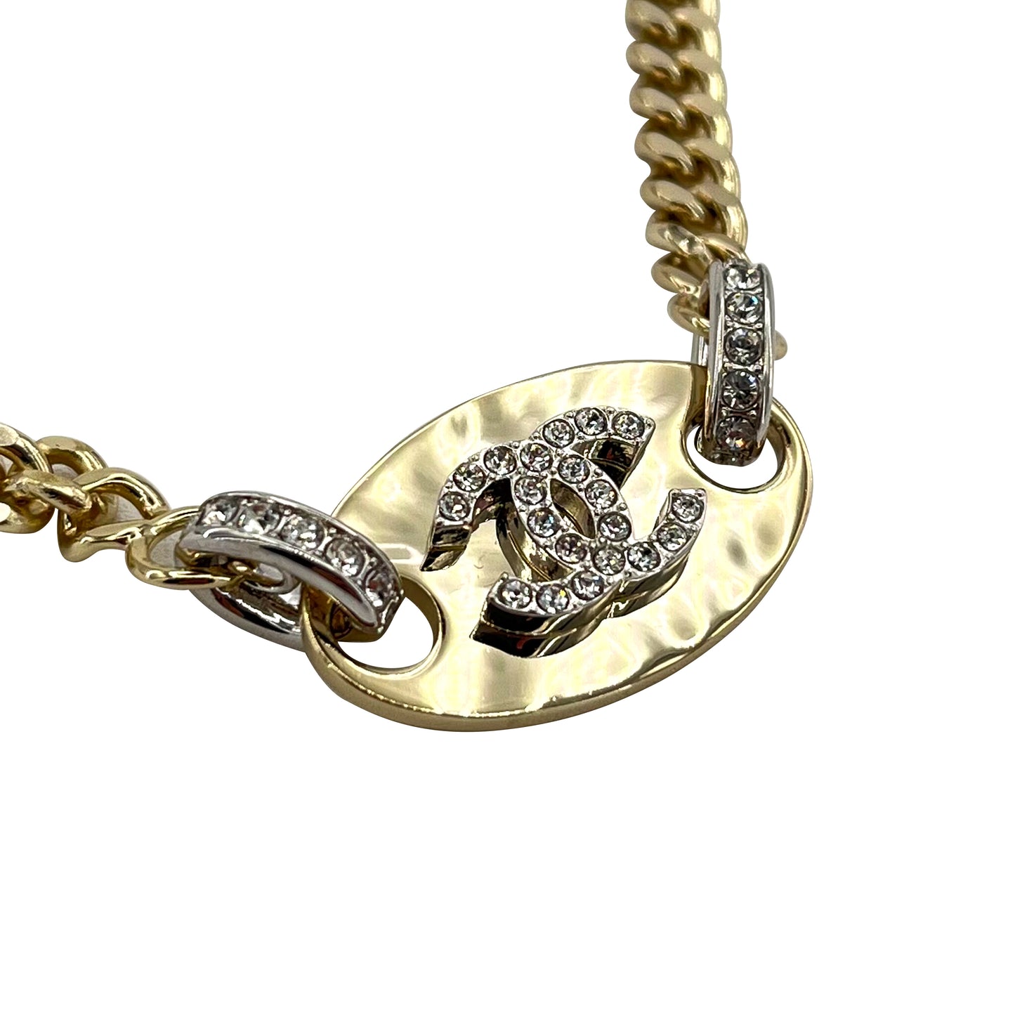 CHANEL NECKLACE COCOMARK RHINESTONE ACCESSORY A22S 90210917