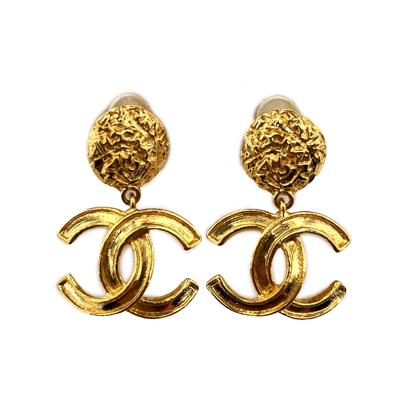 CHANEL VINTAGE EARRINGS COCOMARK ACCESSORY 95A 90260450