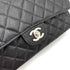 CHANEL VINTAGE CLASSIC FLAP MEDIUM CHAIN SHOULDER BAG BLACK CAVIAR SKIN SHW 90212711 - PURPOSE