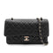 CHANEL VINTAGE CLASSIC FLAP MEDIUM CHAIN SHOULDER BAG BLACK CAVIAR SKIN SHW 90212711 - PURPOSE