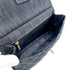 CHANEL VINTAGE CHAIN SHOULDER BAG BLUE DENIM 90212714