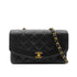 CHANEL VINTAGE DIANA SMALL CHAIN SHOULDER BAG BLACK CAVIAR SKIN 90213844 - PURPOSE