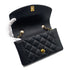 CHANEL VINTAGE DIANA SMALL CHAIN SHOULDER BAG BLACK CAVIAR SKIN 90213844 - PURPOSE