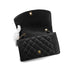CHANEL VINTAGE DIANA MEDIUM CHAIN SHOULDER BAG BLACK CAVIAR SKIN 90213952 - PURPOSE