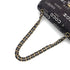 CHANEL VINTAGE CLASSIC FLAP MEDIUM CHAIN SHOULDER BAG BLACK CANVAS 90213978 - PURPOSE
