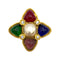 CHANEL VINTAGE BROOCH COLOR STONE RHINESTONE ACCESSORY 2/3 90215588 - PURPOSE