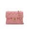 CHANEL VINTAGE MINI SQUARE 17 CHAIN SHOULDER BAG PINK CAVIAR SKIN 90217452