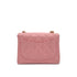 CHANEL VINTAGE MINI SQUARE 17 CHAIN SHOULDER BAG PINK CAVIAR SKIN 90217452