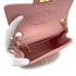 CHANEL VINTAGE MINI SQUARE 17 CHAIN SHOULDER BAG PINK CAVIAR SKIN 90217452