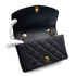CHANEL VINTAGE DIANA SMALL CHAIN SHOULDER BAG BLACK CAVIAR SKIN 90219632 - PURPOSE
