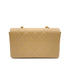 CHANEL VINTAGE DIANA SMALL CHAIN SHOULDER BAG BEIGE CAIVAR SKIN 90223306 - PURPOSE