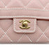 CHANEL VINTAGE WILDSTITCH HAND BAG PINK LAMB SKIN 90224533