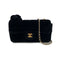 CHANEL VINTAGE MINI CHOCOLATE BAR BLACK VELOR 90225296 - PURPOSE
