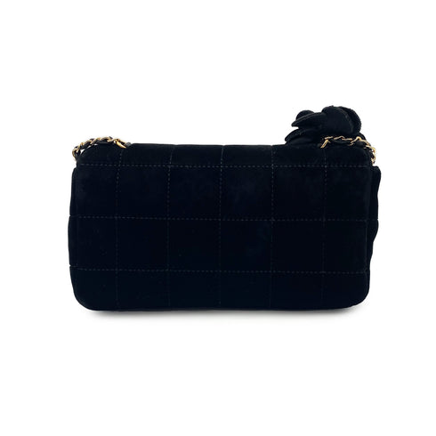 CHANEL VINTAGE MINI CHOCOLATE BAR BLACK VELOR 90225296 - PURPOSE
