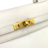 HERMES MINI KELLY 20 WHITE GRAINE HAND SHOULDER BAG 〇O 90227517 - PURPOSE