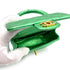 CHANEL VINTAGE PARENT-CHILD BAG METALLIC GREEN LAMB SKIN 90228454 - PURPOSE